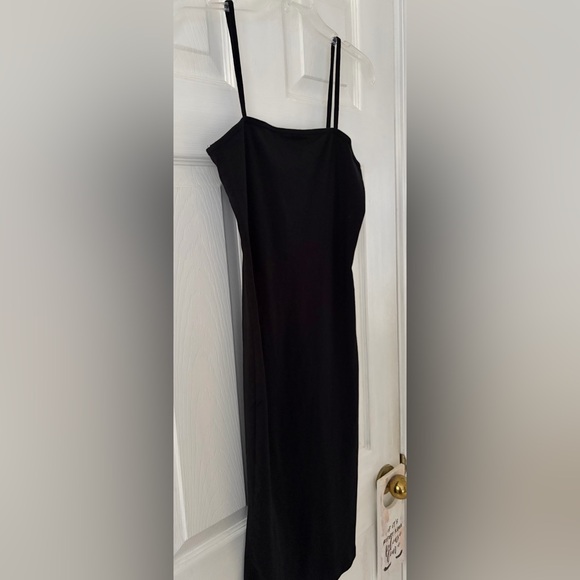 Topshop Black Strapless Dress - Picture 2 of 4